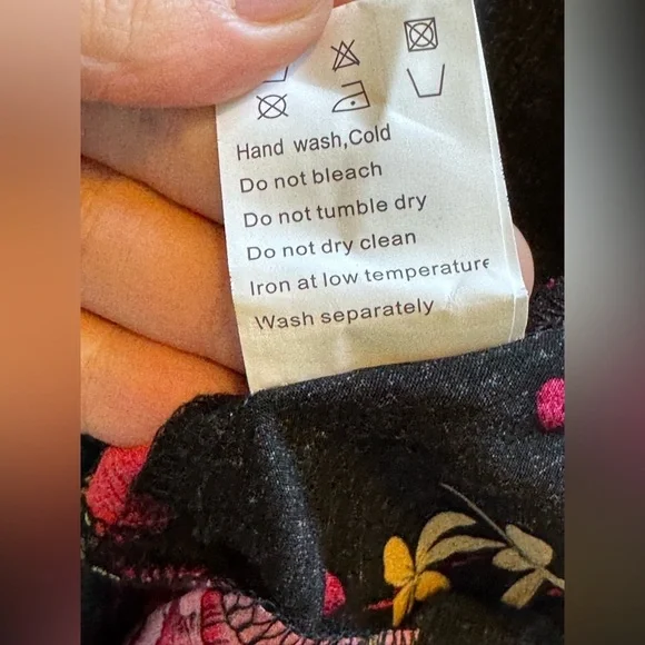 Kormei Womens Short Sleeve Floral High Low V-Neck Flowy Party Long Maxi Dress L - Picture 5 of 6